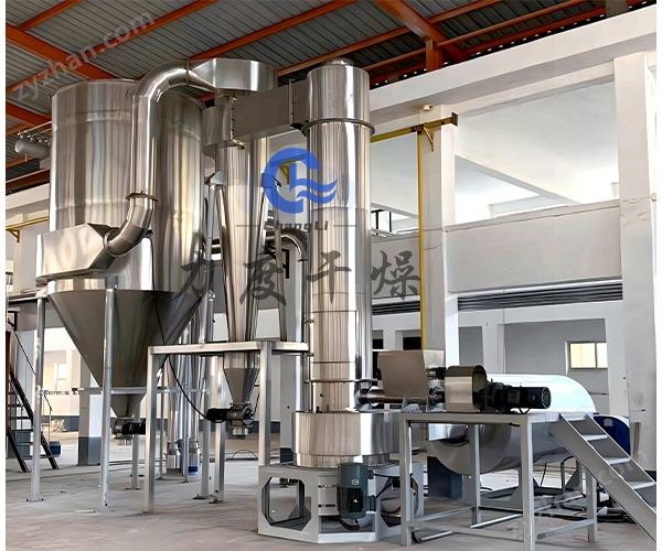 力度干燥——漂白粉旋转闪蒸干燥机！