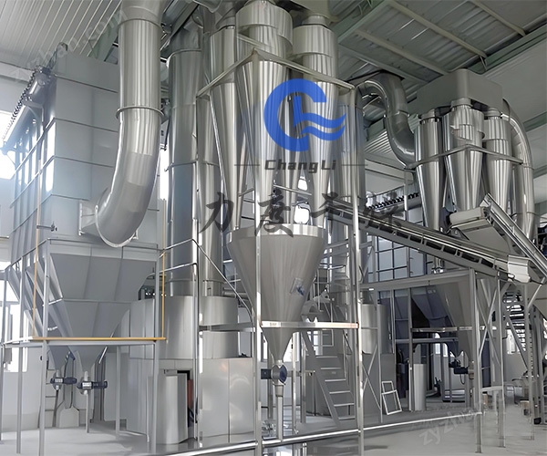 力度干燥——漂白粉旋转闪蒸干燥机！