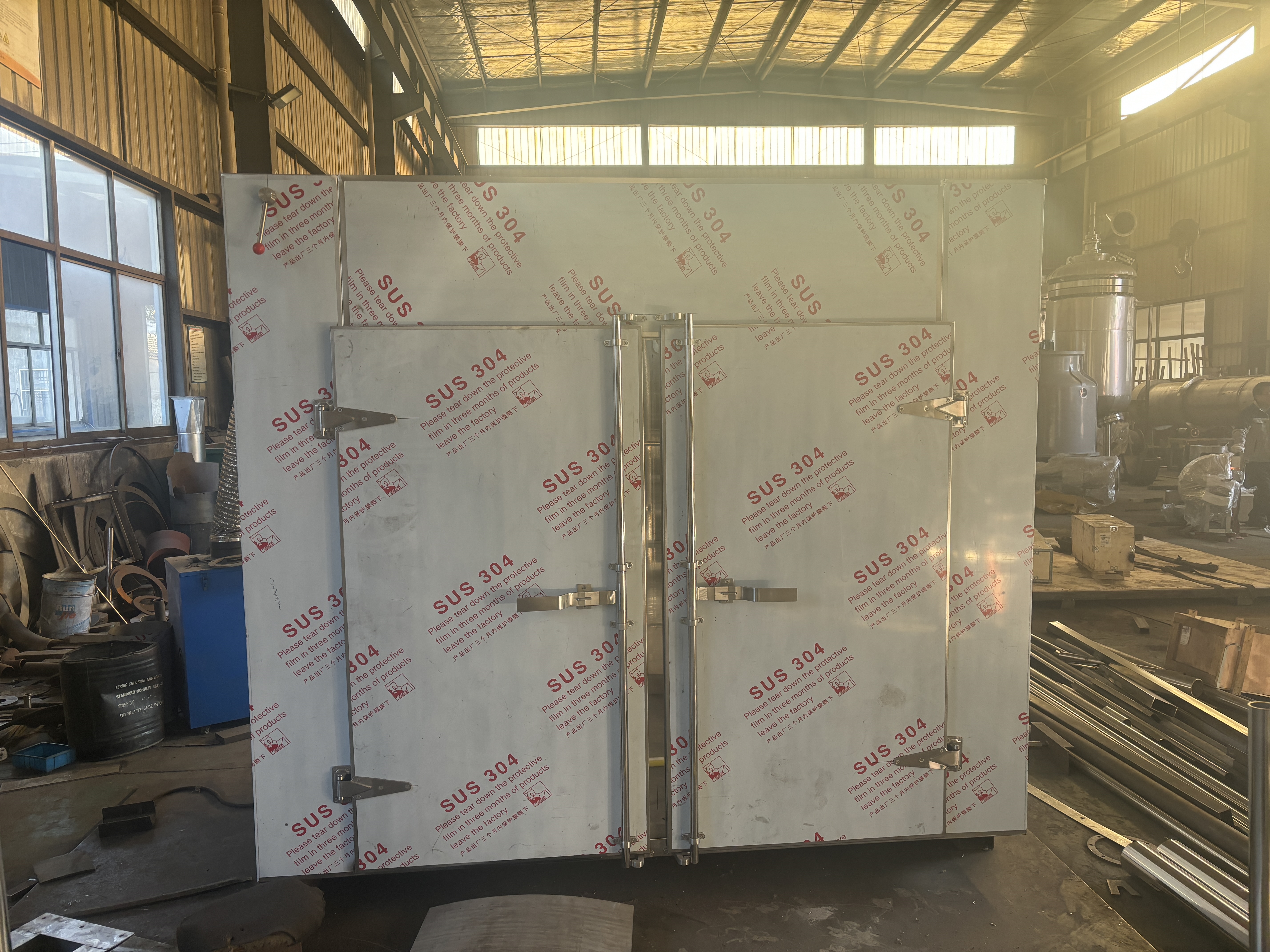 力度干燥——GMP烘箱、圆盘真空干燥机等设备远销国外