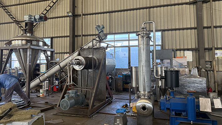 力度干燥——混合输送真空干燥工艺