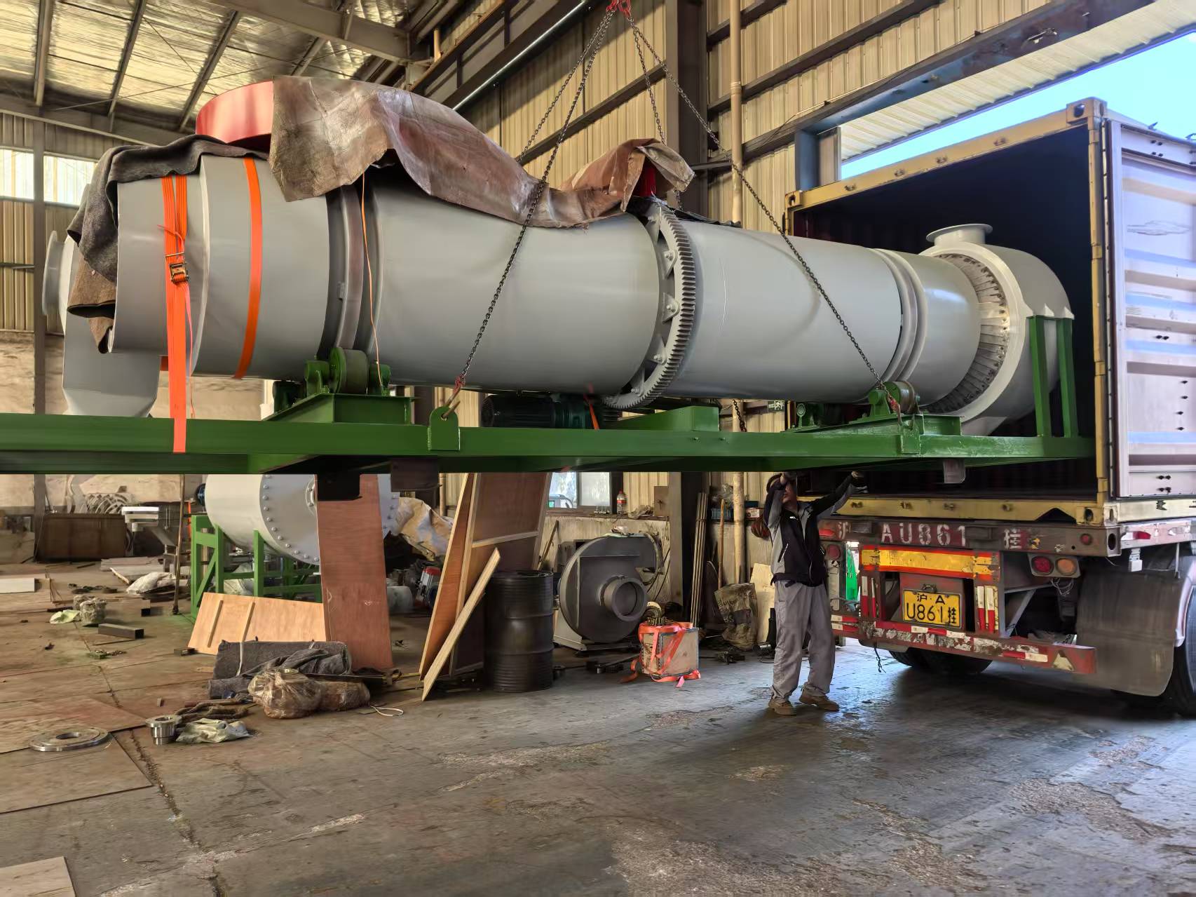 力度干燥——回转滚筒干燥机的操作流程